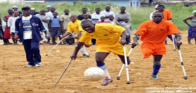 Disable Football game. There is ability in disABILITY.