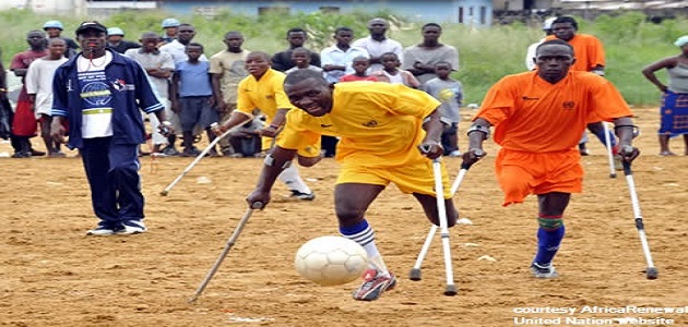 Disable Football game. There is ABILITY in disABILITY.